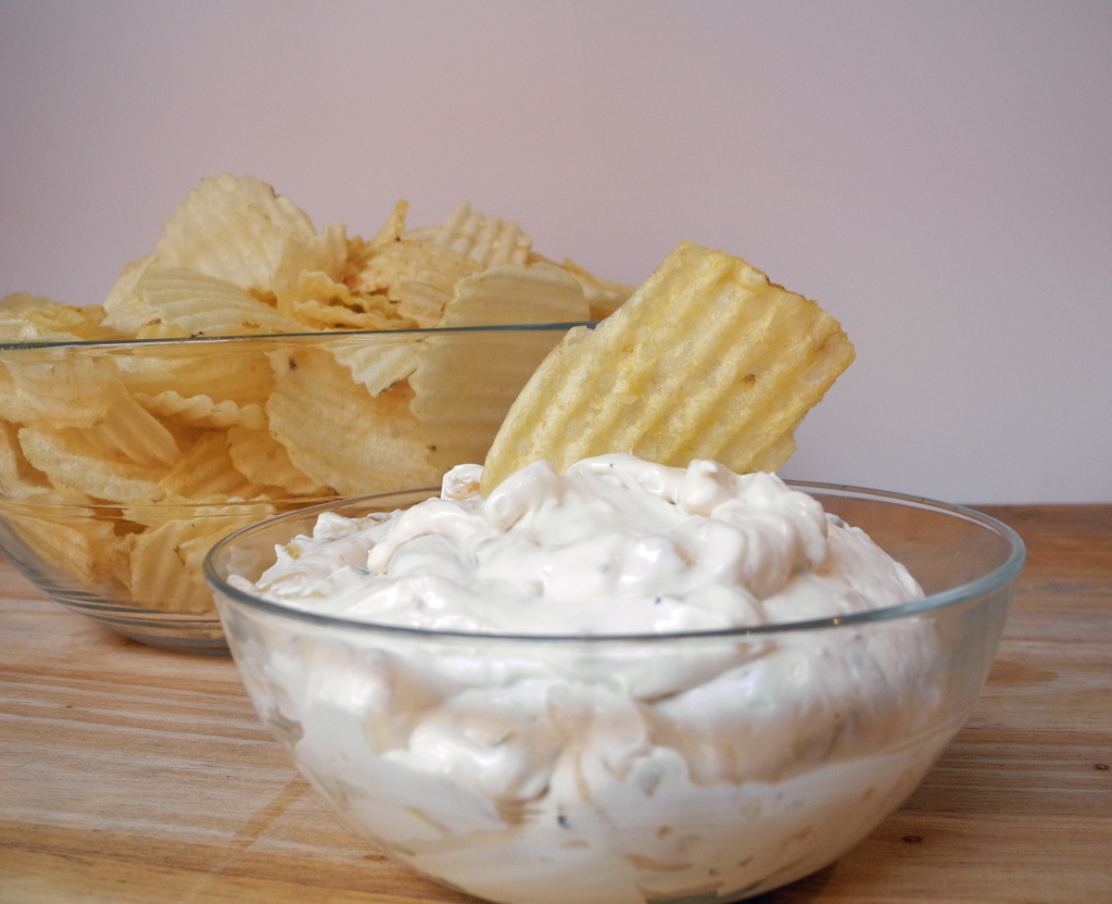 Reduced Fat Onion Dip