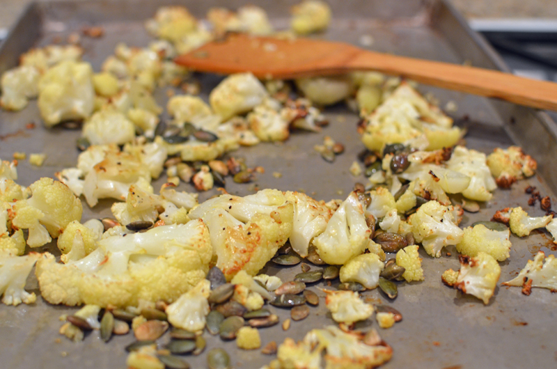 Pan Roasted Cauliflower