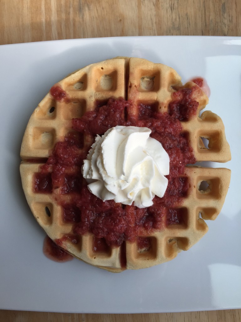 Olive Oil Brown Sugar Waffle