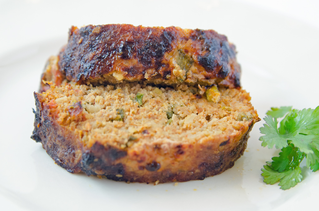 Chorizo Meatloaf Slices