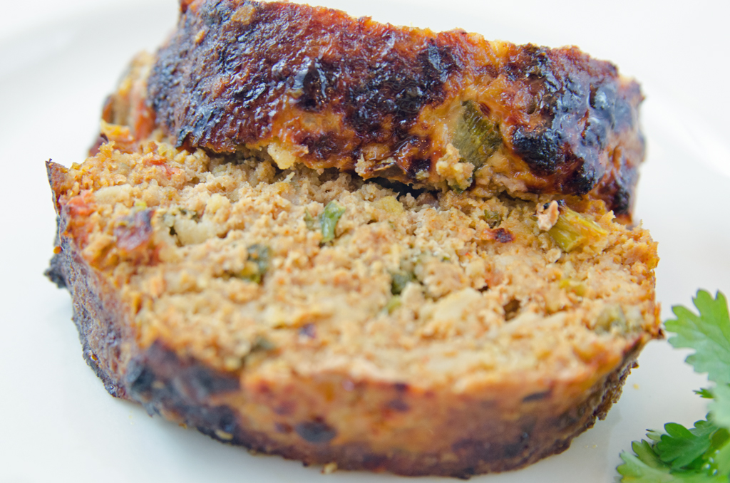 Slices of Chorizo Meatloaf