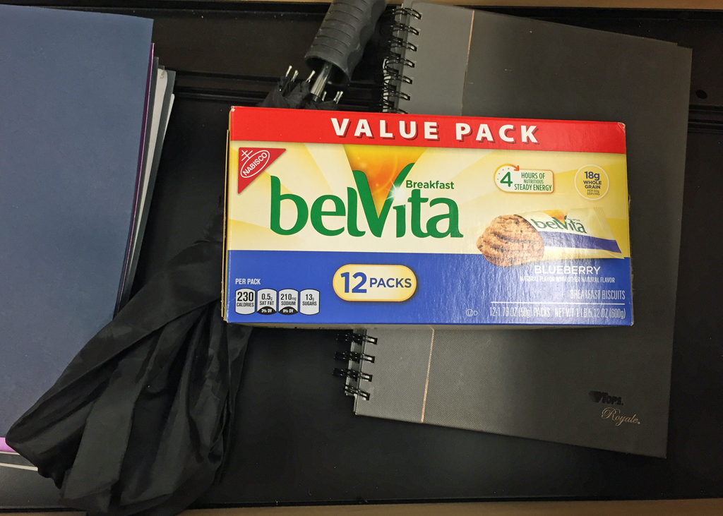 belVita in Drawer at Work