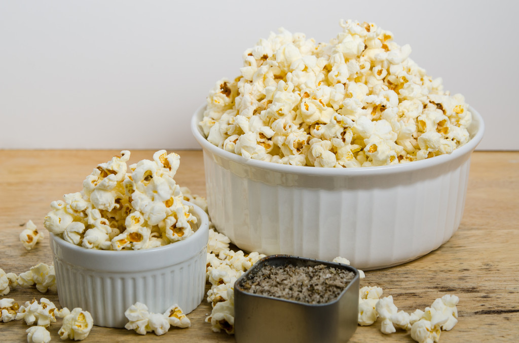 Perfect Popcorn with Bacon Fat and Sal de Provence