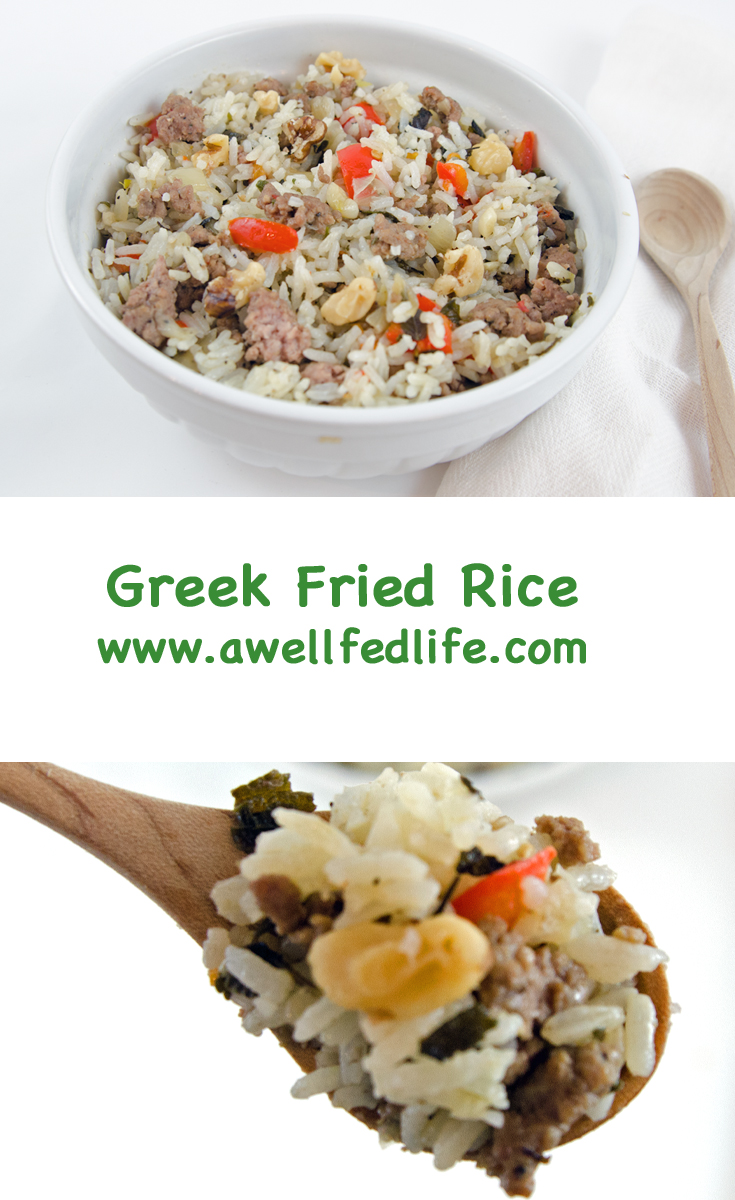 Greek Fried Rice Pinterest