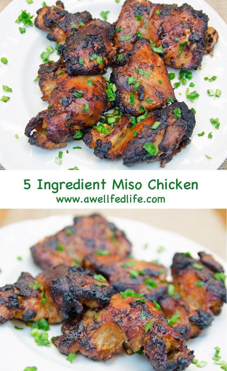 Five Ingredient Miso Chicken