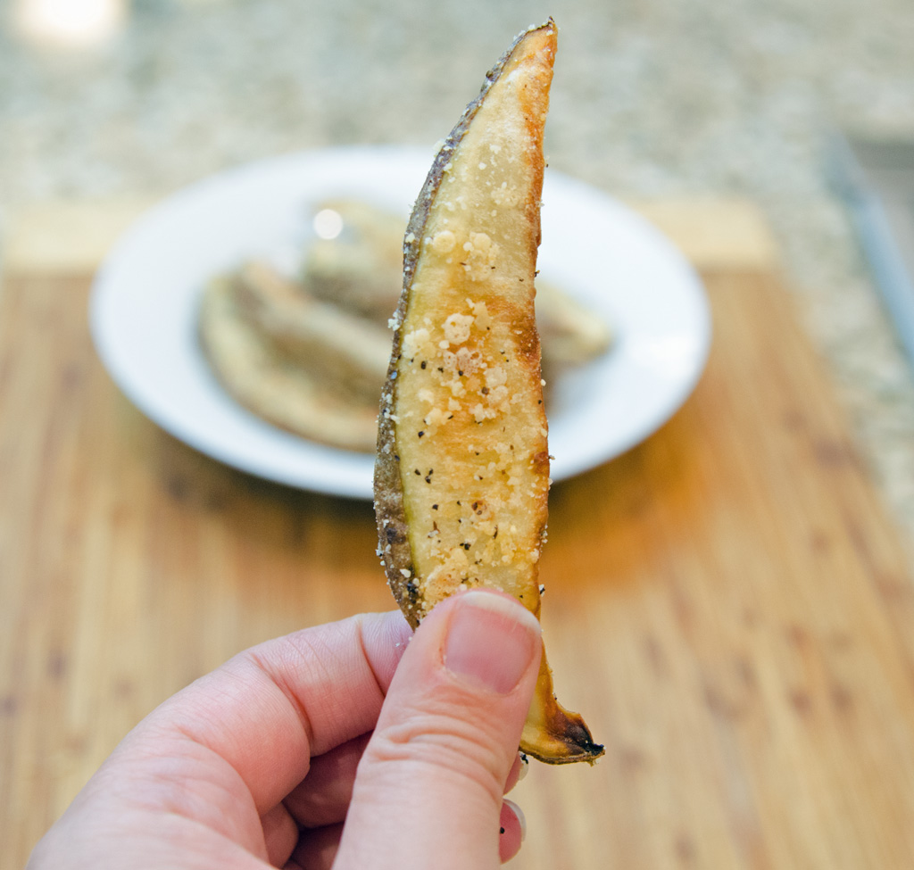 Spicy Parmesan Oven Fries