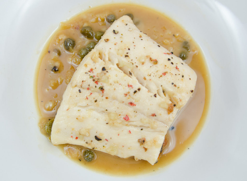 15 Minute Halibut with Lemon Butter Sauce