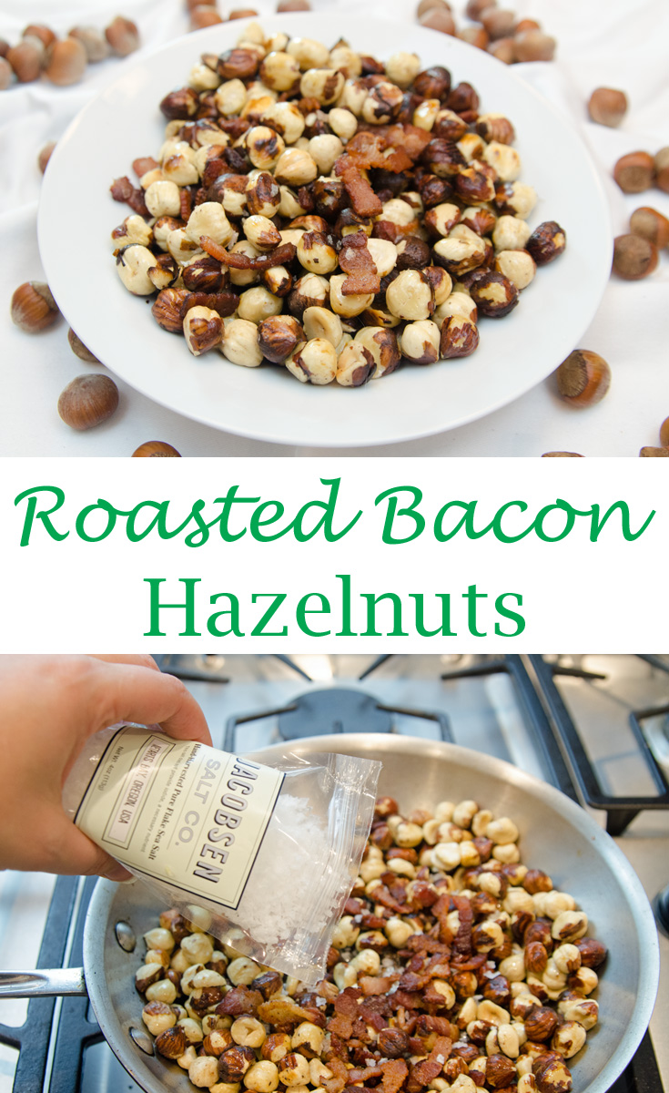 Roasted Bacon Hazelnuts