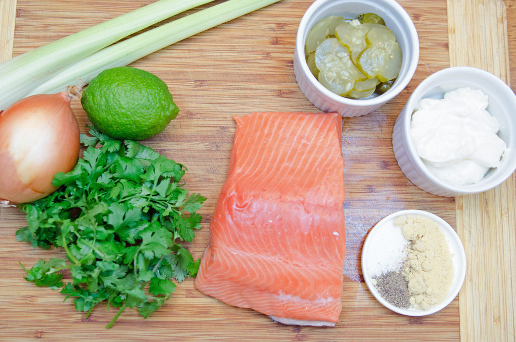 Salmon Cake Ingredients