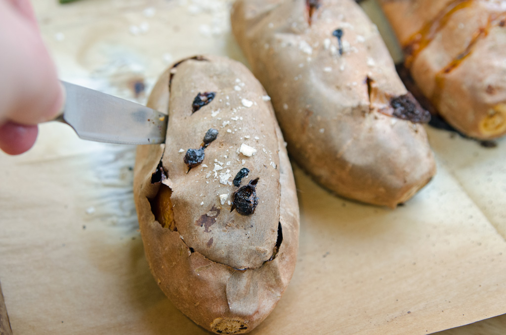 Twice Baked Sweet Potatoes