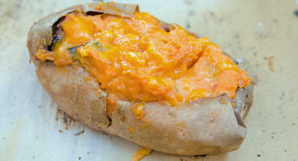 Twice Baked Sweet Potatoes