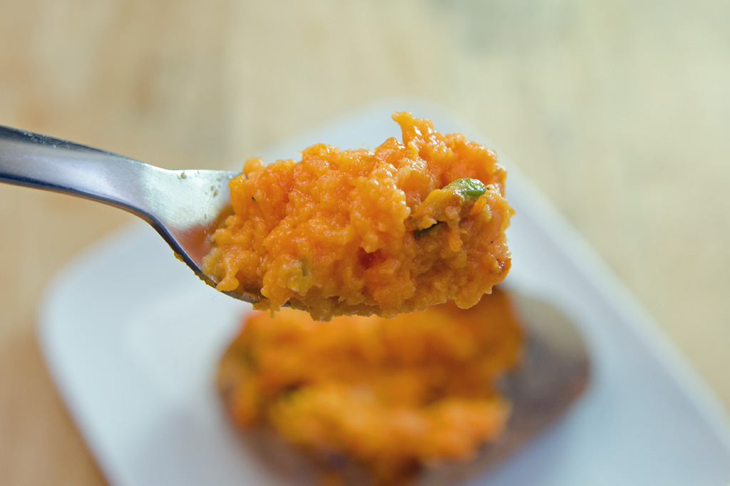 Twice Baked Sweet Potatoes