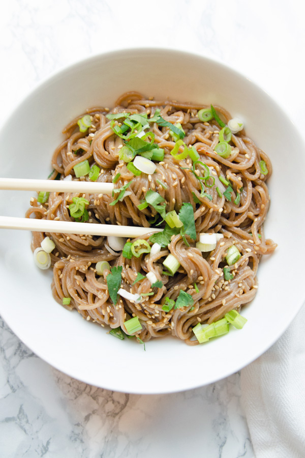 Sesame Soba Noodles A Well Fed Life